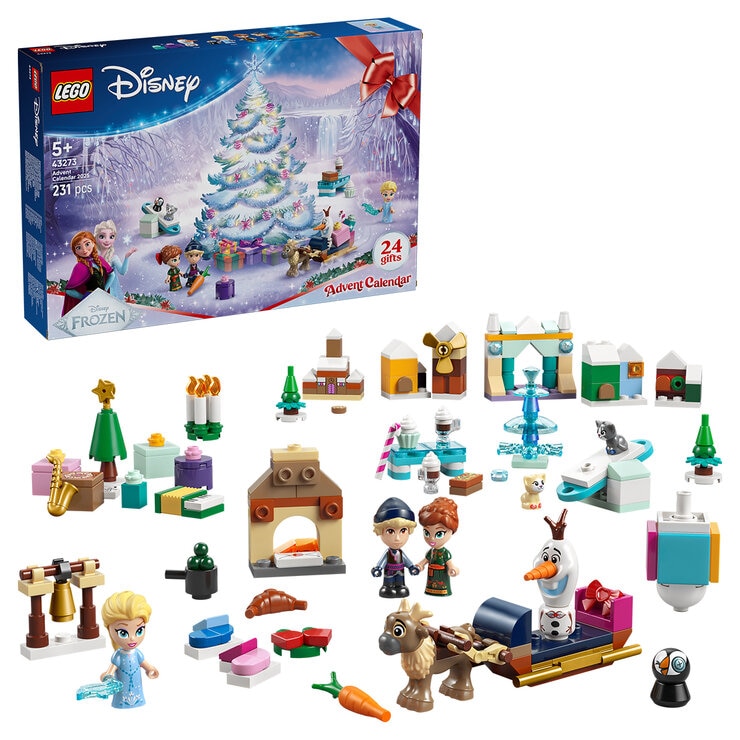 LEGO Disney Frozen Advent Calendar 2025 43273