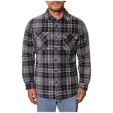 Freedom Foundry Men's Plush Shirt Jacket - Charcoal