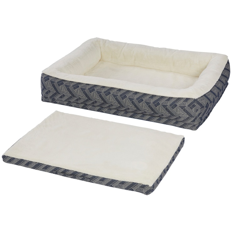 Kirkland Signature Rectangular Bolster Pet Travel Bed Costco Australia