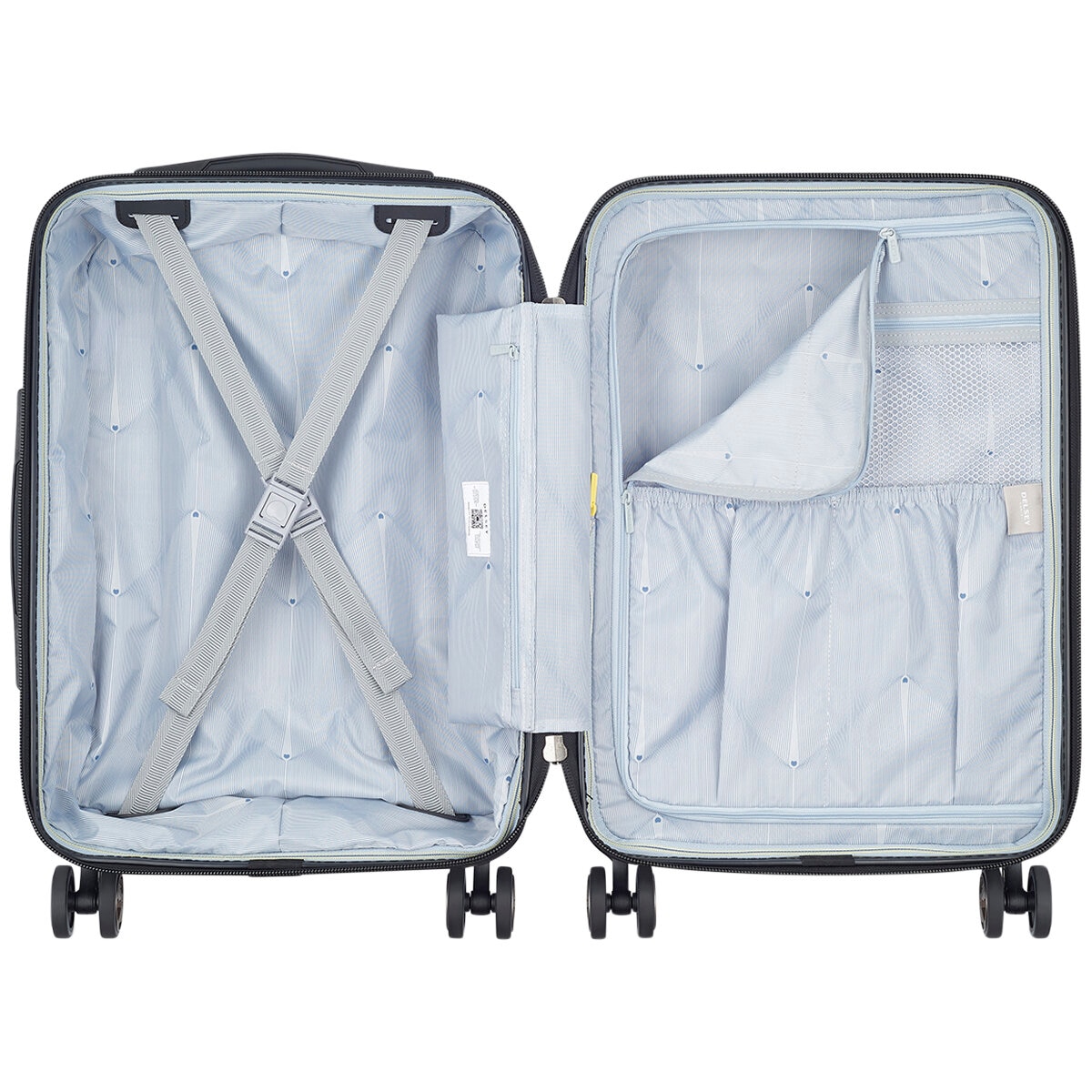 Delsey Paris 2 Piece Luggage Set Black