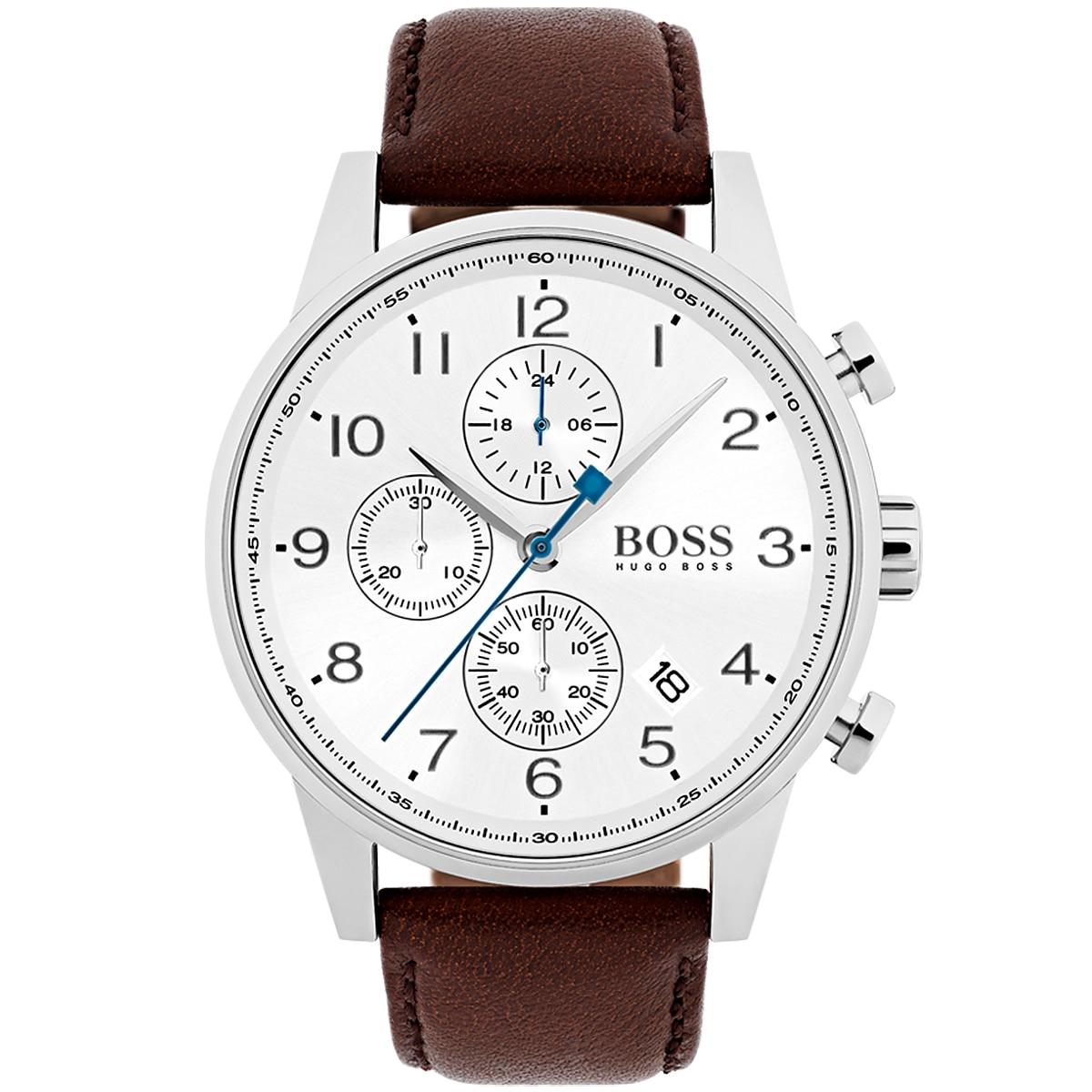 mens watches brown leather band