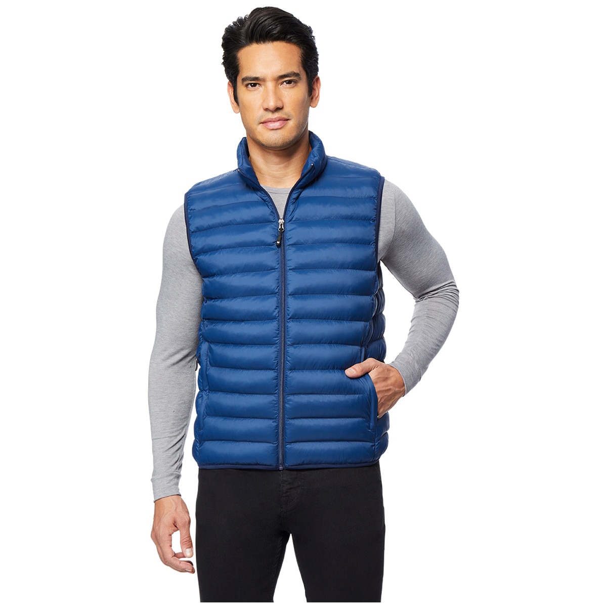 32 Degrees Men's Packable Vest Navy | Costco Australia