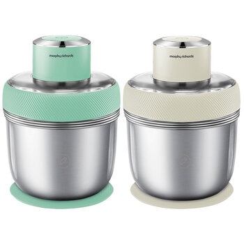 Morphy Richards Electric Chopper With 3 Bowls And Accessories