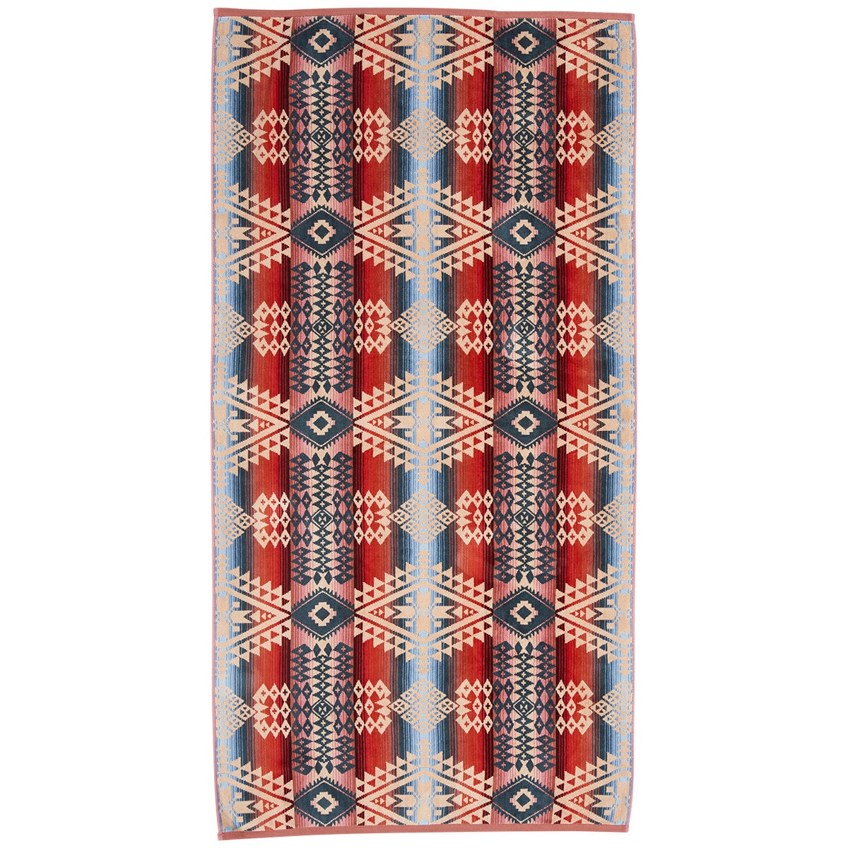 Pendleton Jacquard Bath Towel Red
