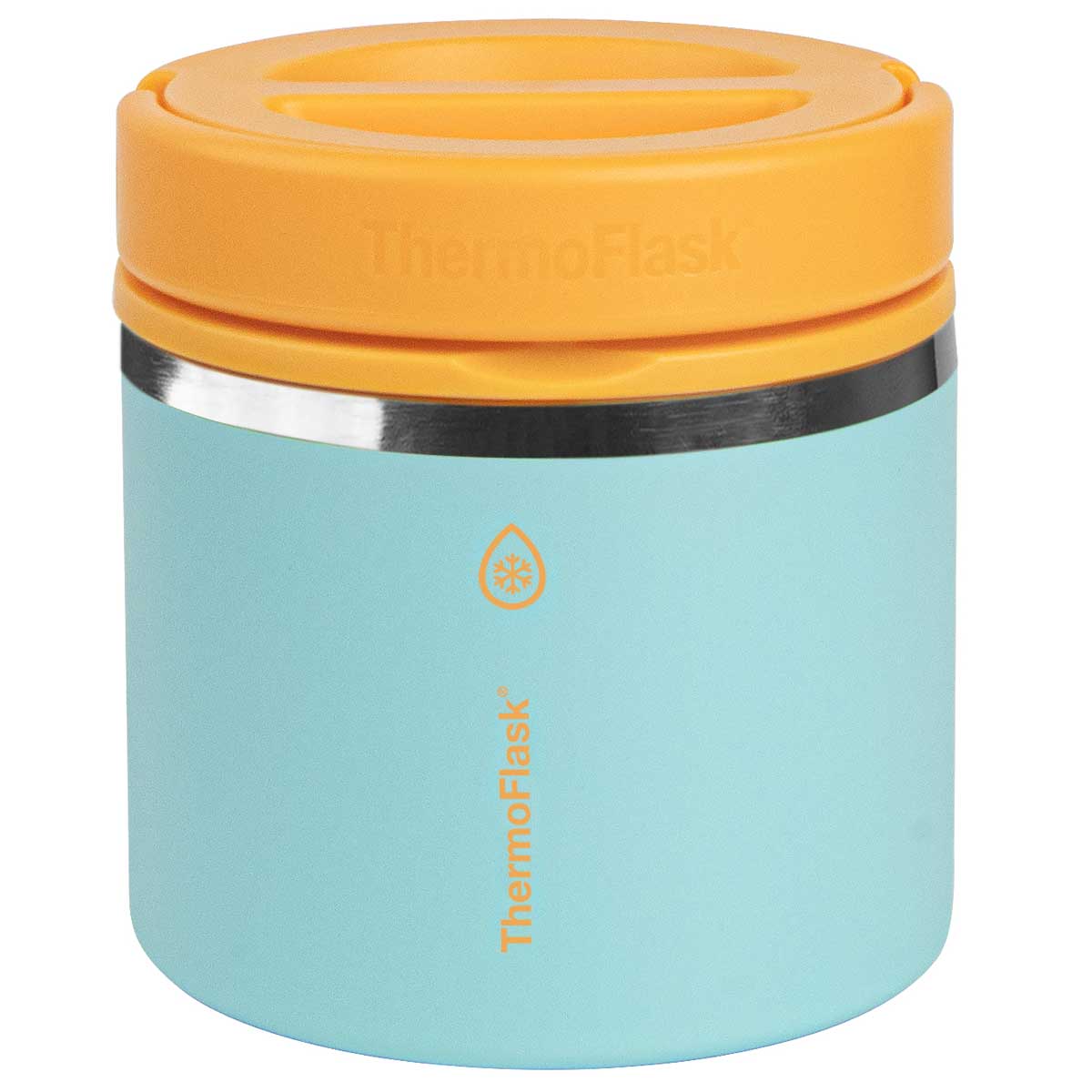 ThermoFlask 590ml Insulated Food Jar 2 Pack Pink And Aqua