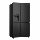 Hisense 632L Side By Side Fridge Black HRSBS633BW Hisense 632L Side By Side Fridge Black HRSBS633BW
