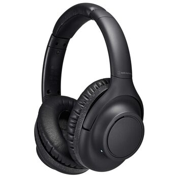 Audio-Technica Noise Cancelling Over-Ear Wireless Headphones Black ATH-S300BT