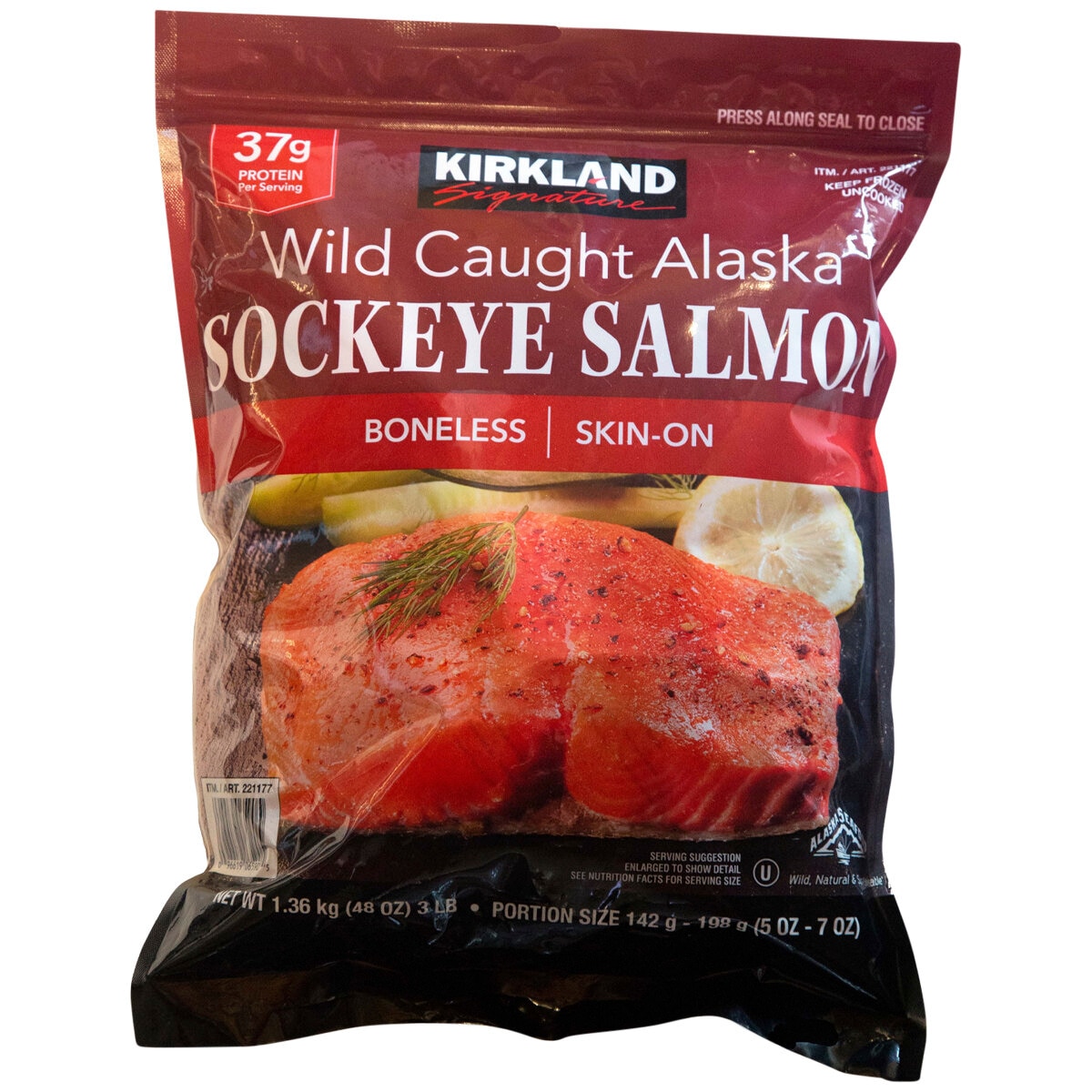 Costco Kirkland Signature Wild Alaskan Sockeye Salmon, 47% OFF