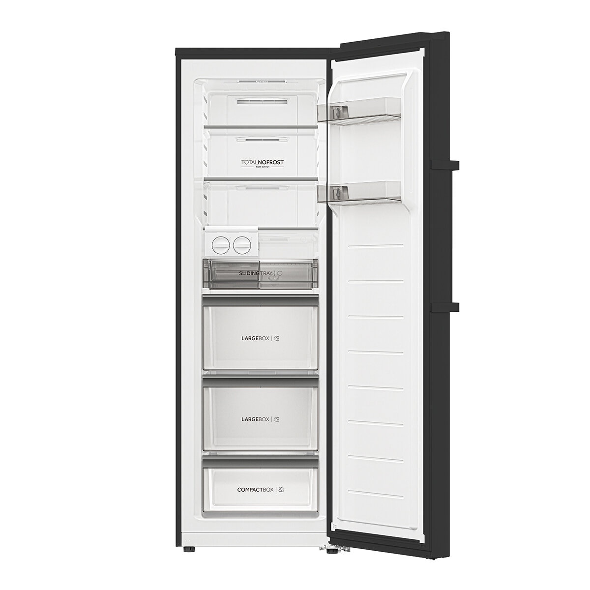 Haier 272L 300 Series Vertical Freezer Black HVF275DC Haier 272L 300 Series Vertical Freezer Black HVF275DC