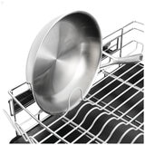 Sabatier Expandable Dishrack with Stemware Rack