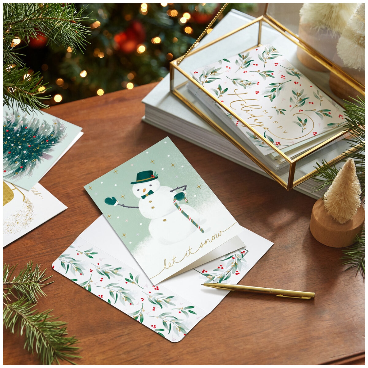 Hallmark Traditional Holiday Card Assortment 40 Pack/