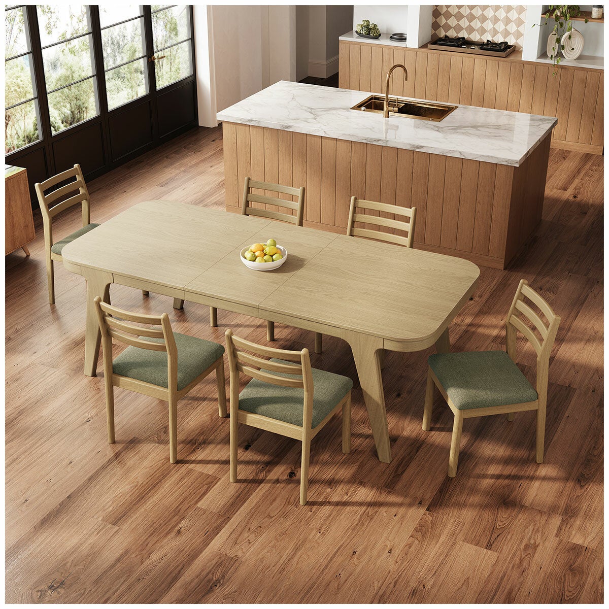 Northridge Home 7pc Dining Set