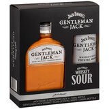Gentleman Jack Tennessee Whiskey 700ml with Whiskey Sour Syrup 500ml