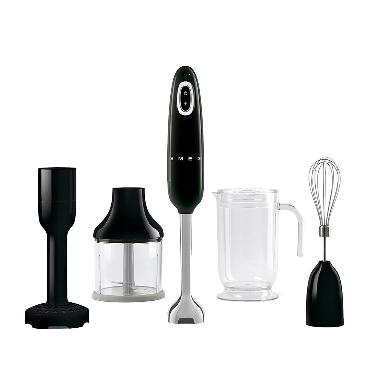 Smeg 50's Style Hand Blender Black HBF22BLAU