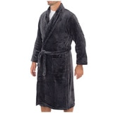 Gloster Men's Robe - Steel