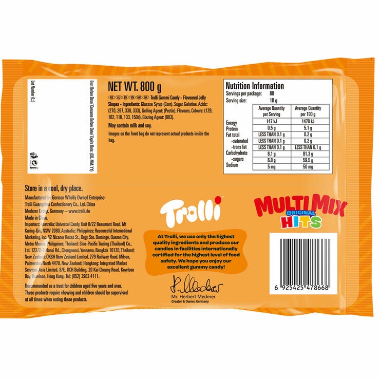 Trolli Multi Mix 800g