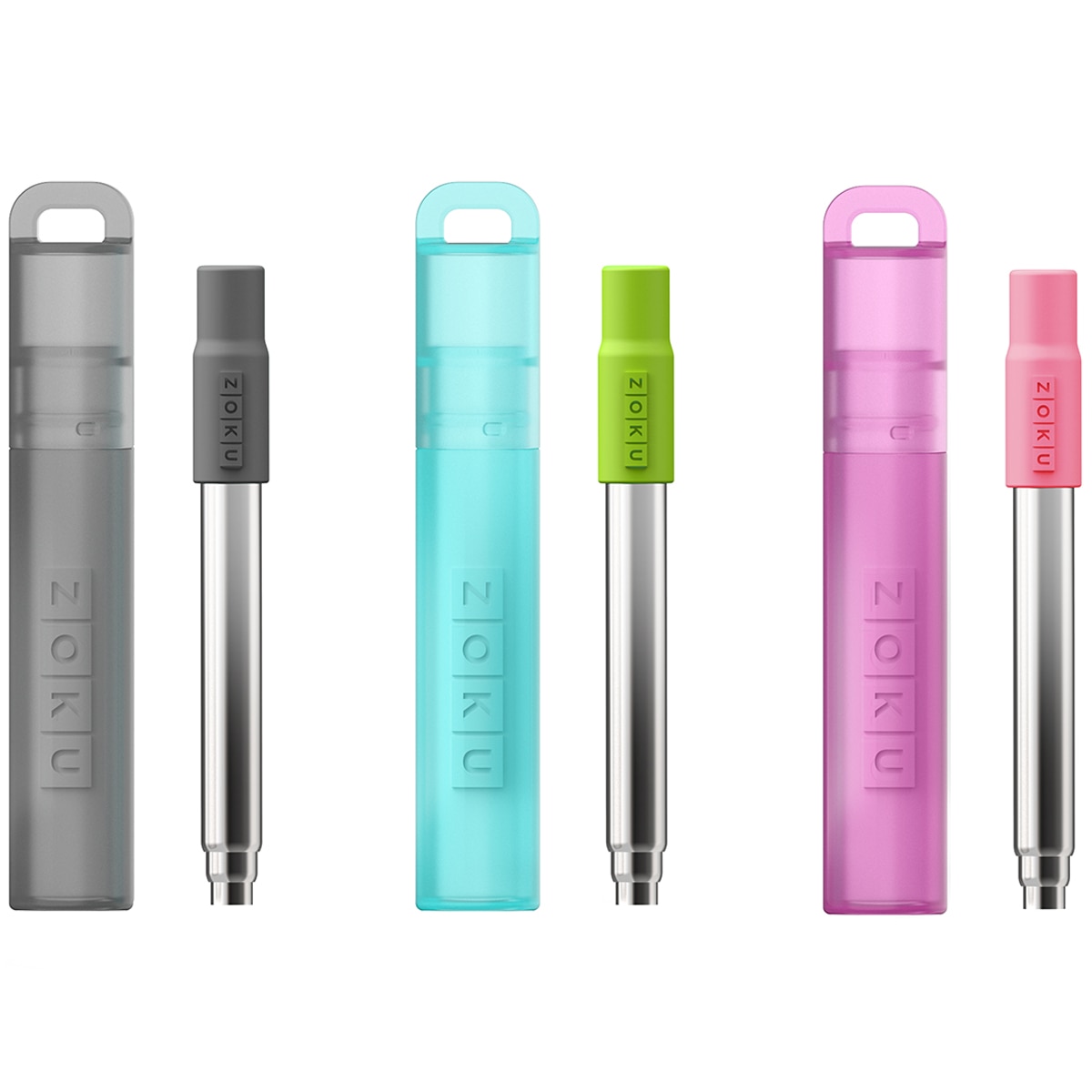 Zoku Pocket Straws 3pk Costco Australia