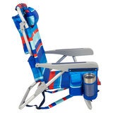 Tommy Bahama 5 Position Beach Chair 2 Pack - Red/Blue Stripe Tommy Bahama 5 Position Beach Chair 2 Pack - Red/Blue Stripe