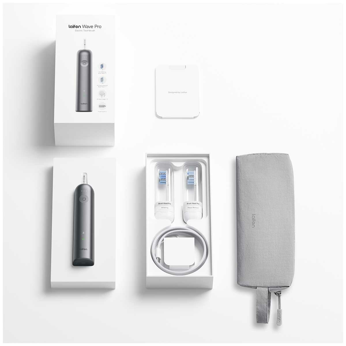 Laifen Wave Pro Electric Toothbrush AA Space Gray 1TB92AXXDG002 Laifen Wave Pro Electric Toothbrush AA Space Gray 1TB92AXXDG002