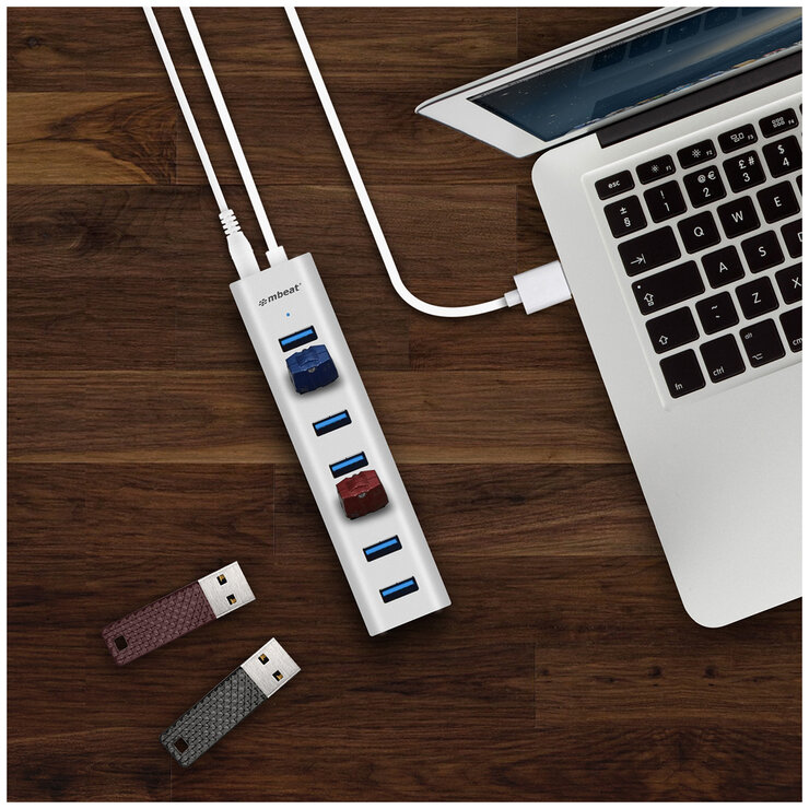 mBeat 7-Port USB 3.0 MB-HUB768 mBeat 7-Port USB 3.0 MB-HUB768