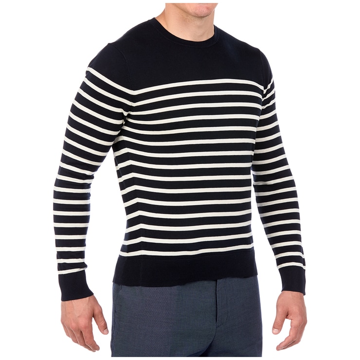 Brooks Brothers Sweater - Navy Stripe Brooks Brothers Sweater - Navy Stripe