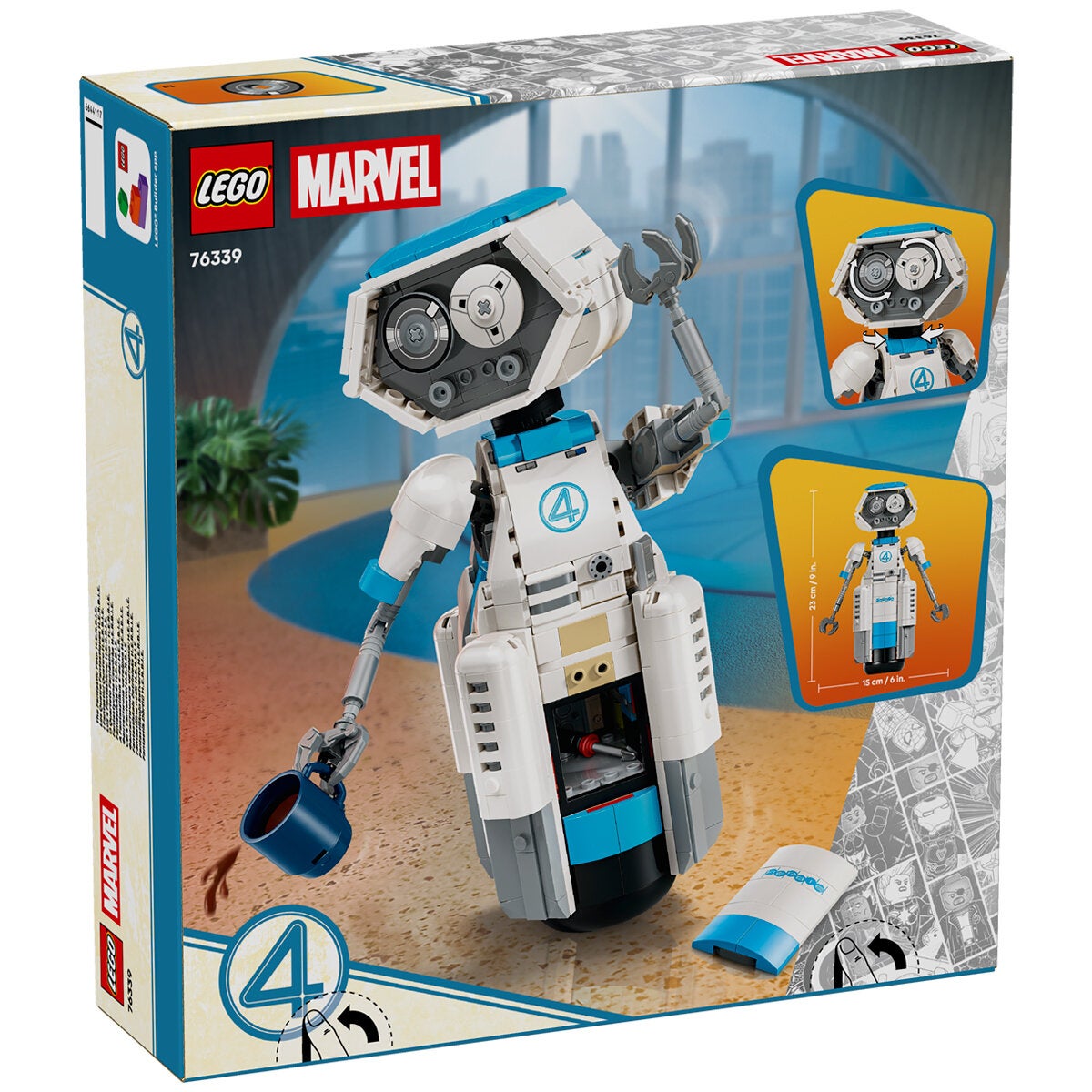 LEGO Marvel The Fantastic Four H.E.R.B.I.E. 76339 LEGO Marvel The Fantastic Four H.E.R.B.I.E. 76339