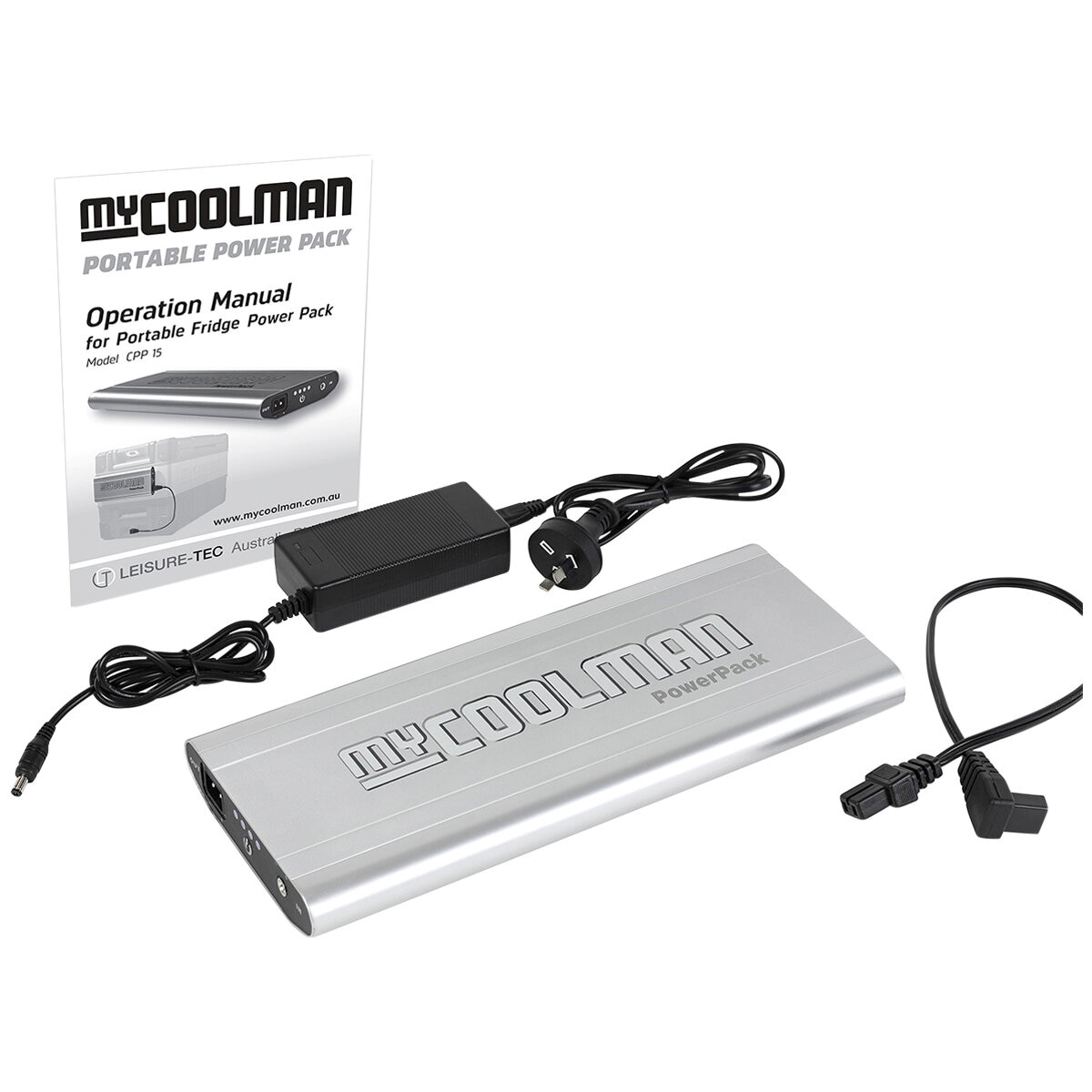 MyCoolMan Dual Fridge Freezer with Battery