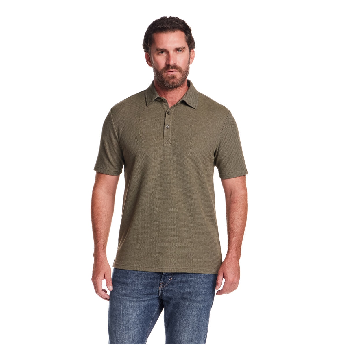 Vintage & Black SS POLO Green AU Small Vintage & Black SS POLO Green AU Small