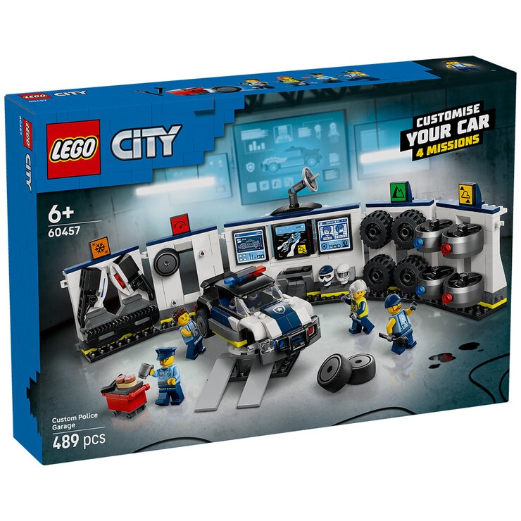 LEGO Custom Police Car Garage 60457
