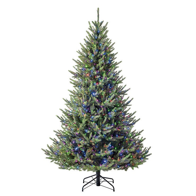 Pre-Lit Abies Artificial Christmas Tree 228.6cm Pre-Lit Abies Artificial Christmas Tree 228.6cm