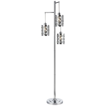 Bridgeport Designs Hampton 3 Arm Floor Lamp 46.7 x 185.4cm