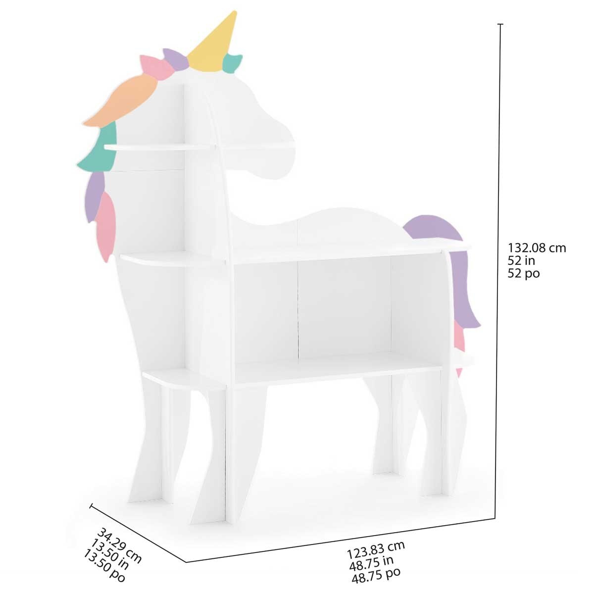 Delta Children Unicorn Bookcase