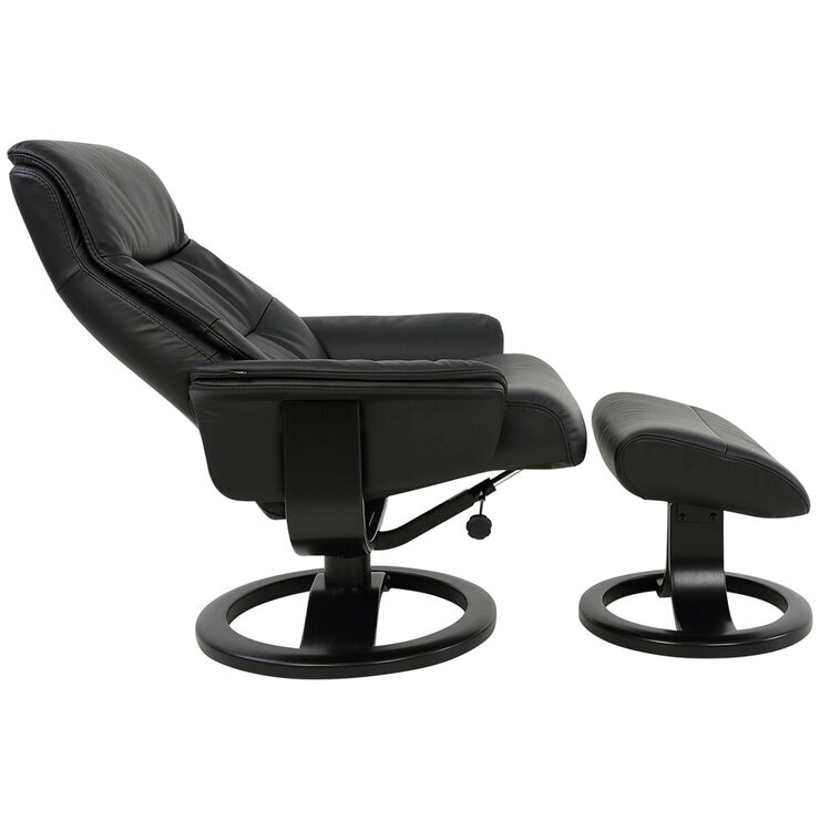 Moran Fjords Anne R-Base Large Chair + Ottoman