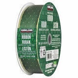 Kirkland Signature Wire Edged Holiday Ribbon 45.7m Kirkland Signature Wire Edged Holiday Ribbon 45.7m