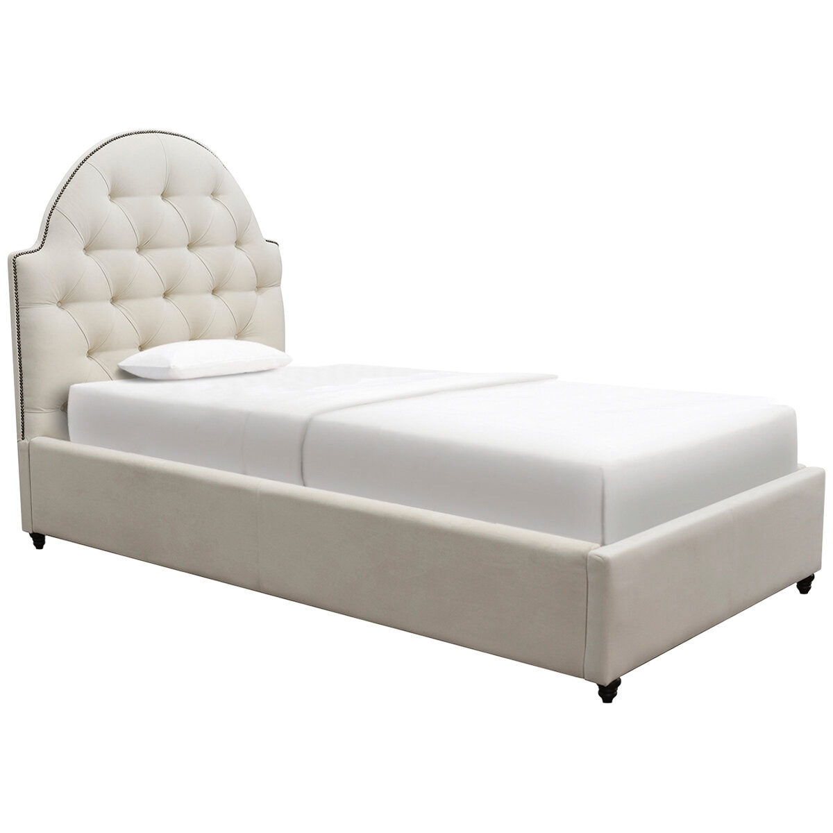 Moran Princess King Single BedHead With Encasement With Slatted Base