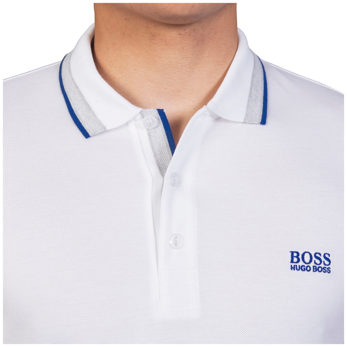 Hugo Boss Mens Polo Shirt Natural