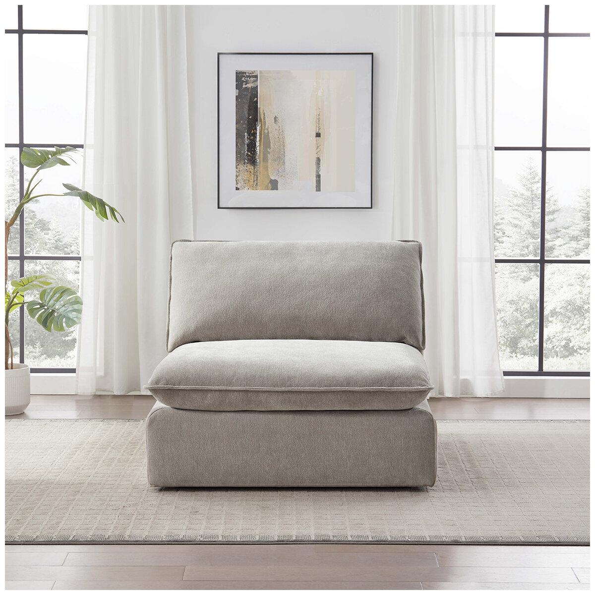Aiden & Ivy Armless Chair Of The Sereen Sectional