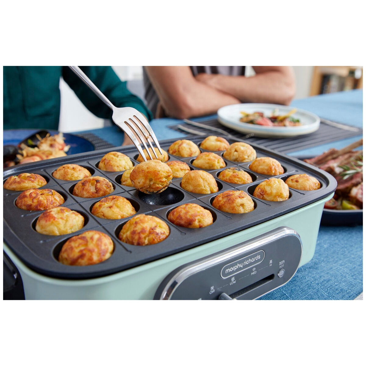 Morphy Richards Multifunction Cooking Pot with Hot Pot & Takoyaki Pan MRMP5SG