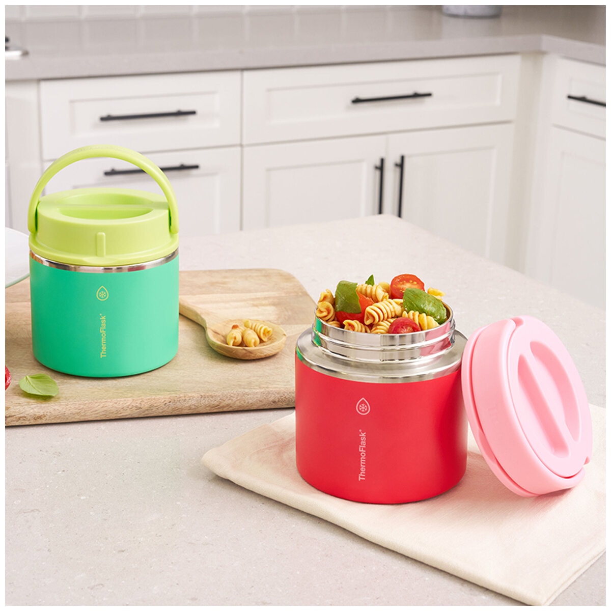 ThermoFlask 590ml Insulated Food Jar 2 Pack ThermoFlask 590ml Insulated Food Jar 2 Pack