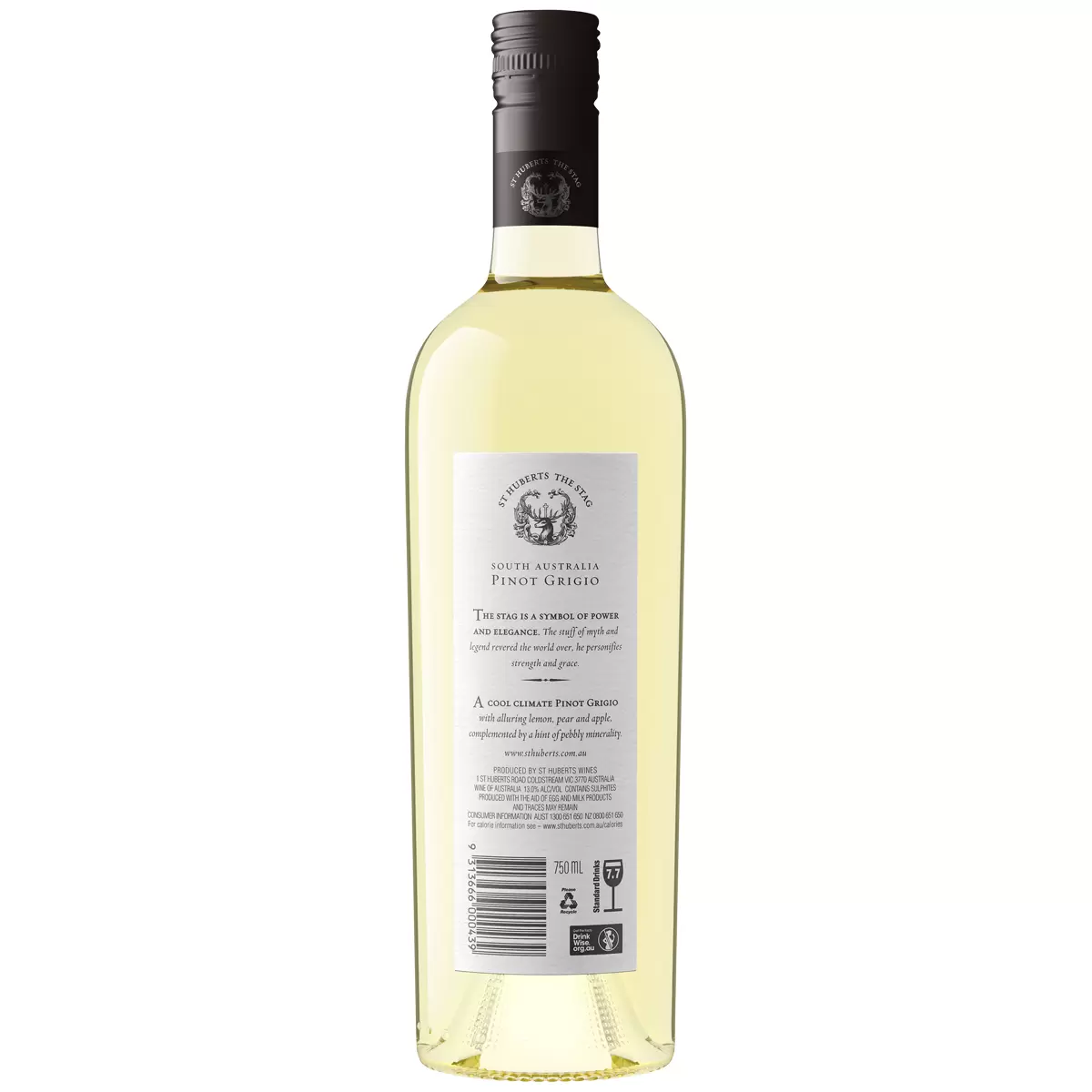 St Huberts The Stag Cool Climate Pinot Grigio 6 x 750ml