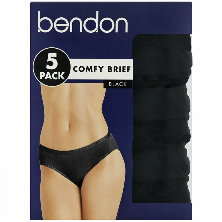 Bendon Women's Comfy Brief 5pk Small