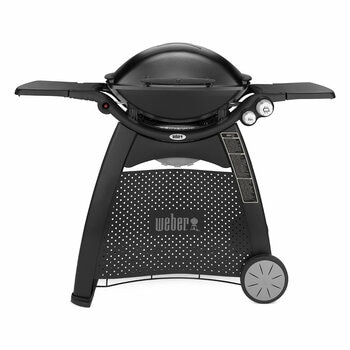 Weber Q3100 Black With Family Q Essentials Pack And Cart