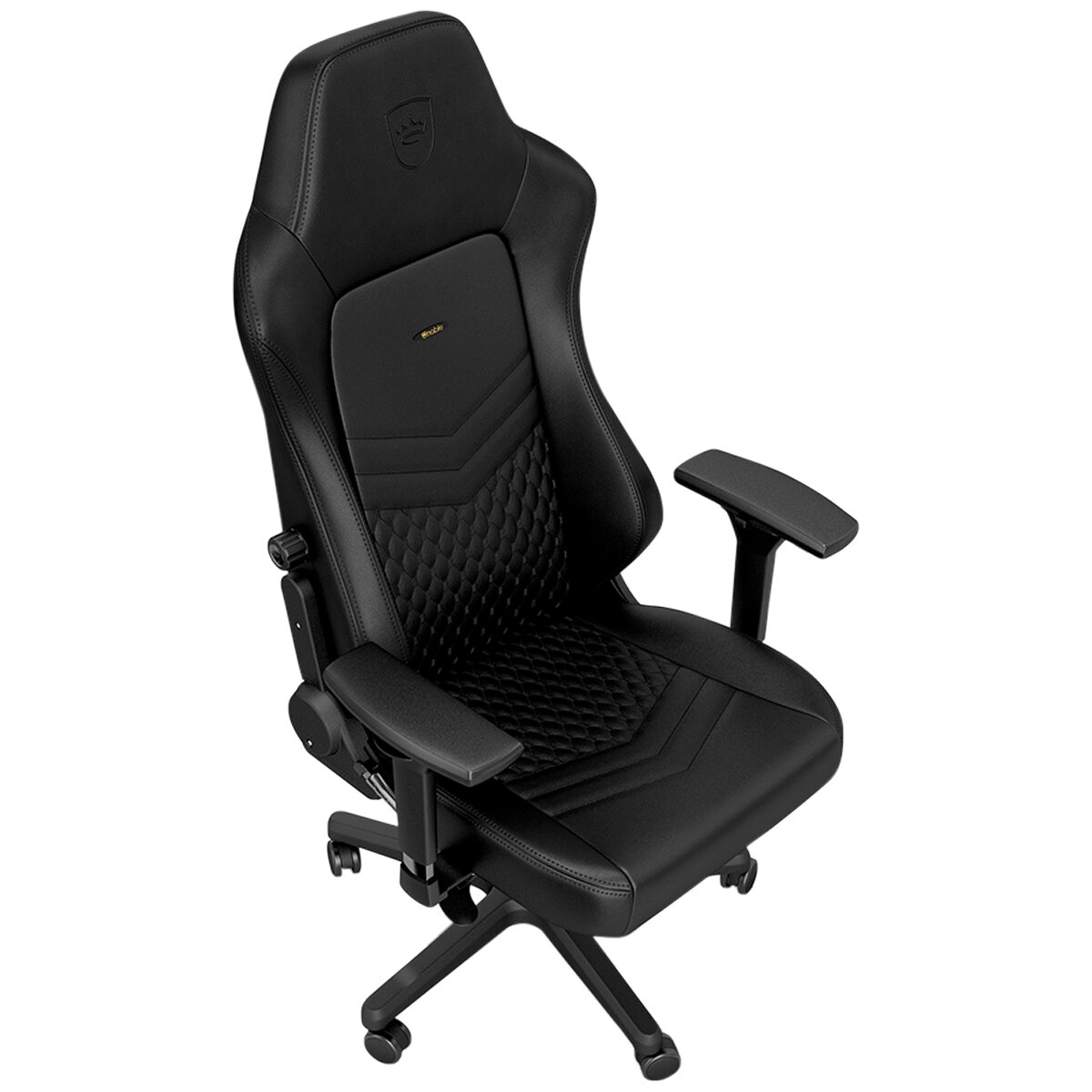 Noblechairs HERO Gaming Chair Top Grain Leather Black