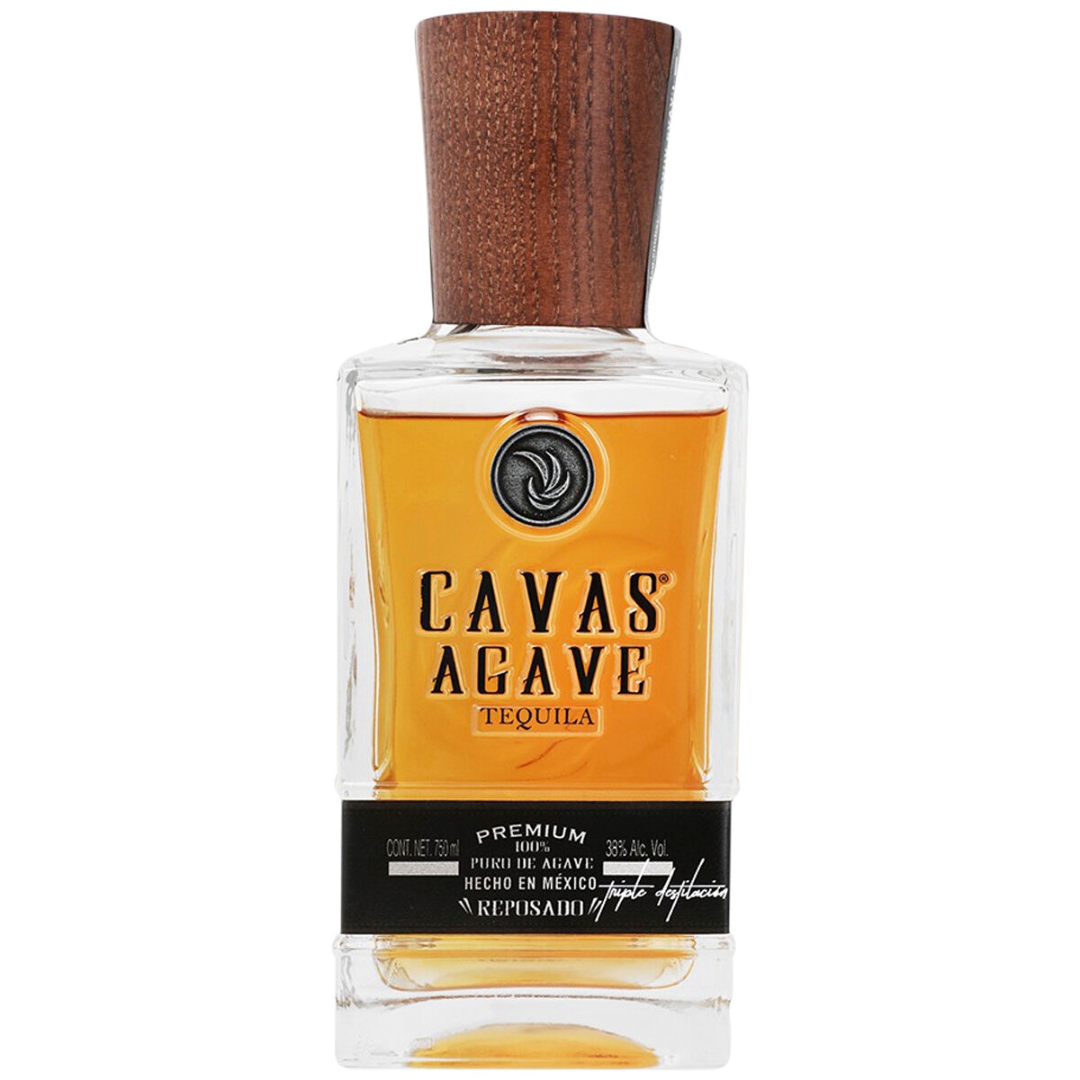 Cavas Agave Reposado Tequila 38% 750ml