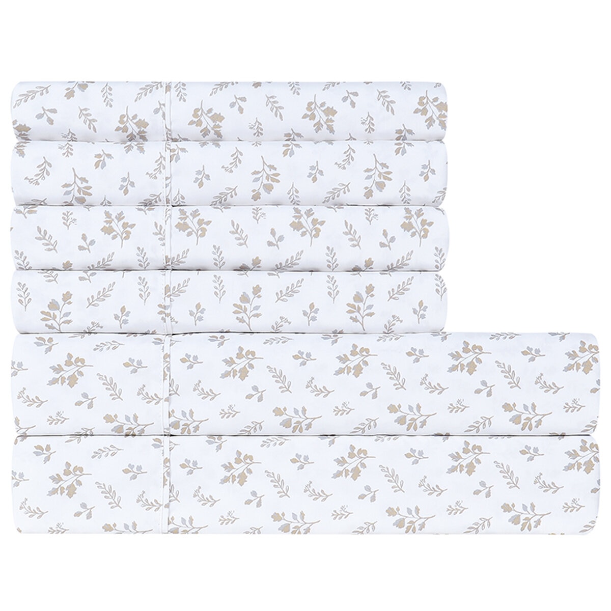 South Point Home Fashions Microfiber 6 Piece Sheet Set King Fresca Leaf South Point Home Fashions Microfiber 6 Piece Sheet Set King Fresca Leaf