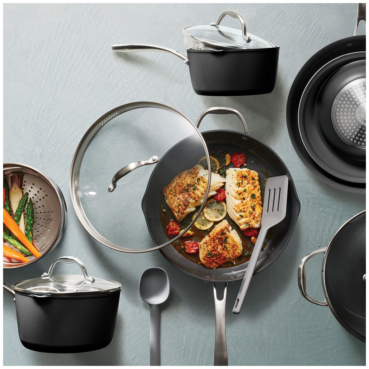 Tramontina Ceramic Cookware Non-Stick 12 Piece Set