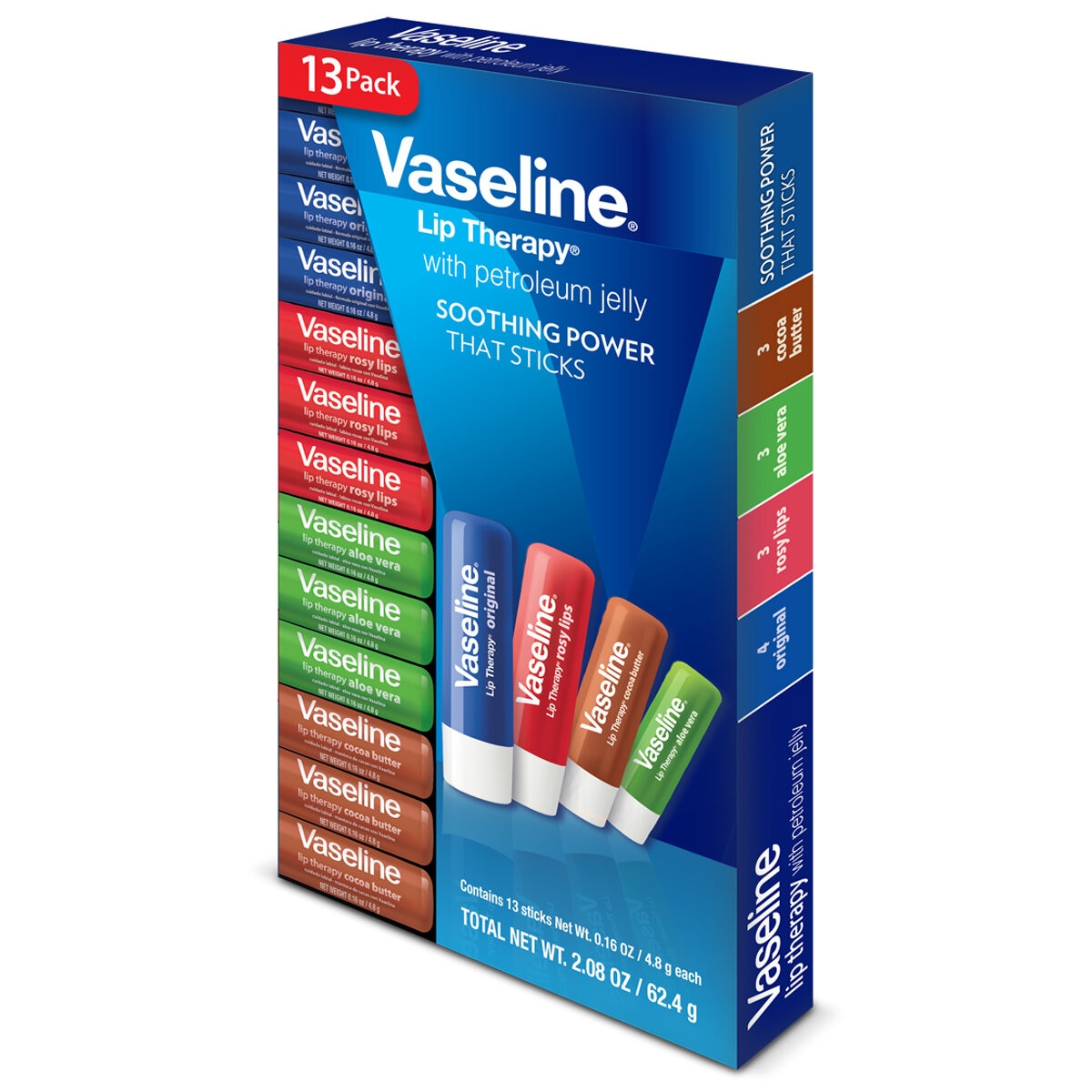Vaseline Lip Balm 13 sticks Vaseline Lip Balm 13 sticks