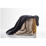 Jason Faux Mink Blanket Charcoallinen Single