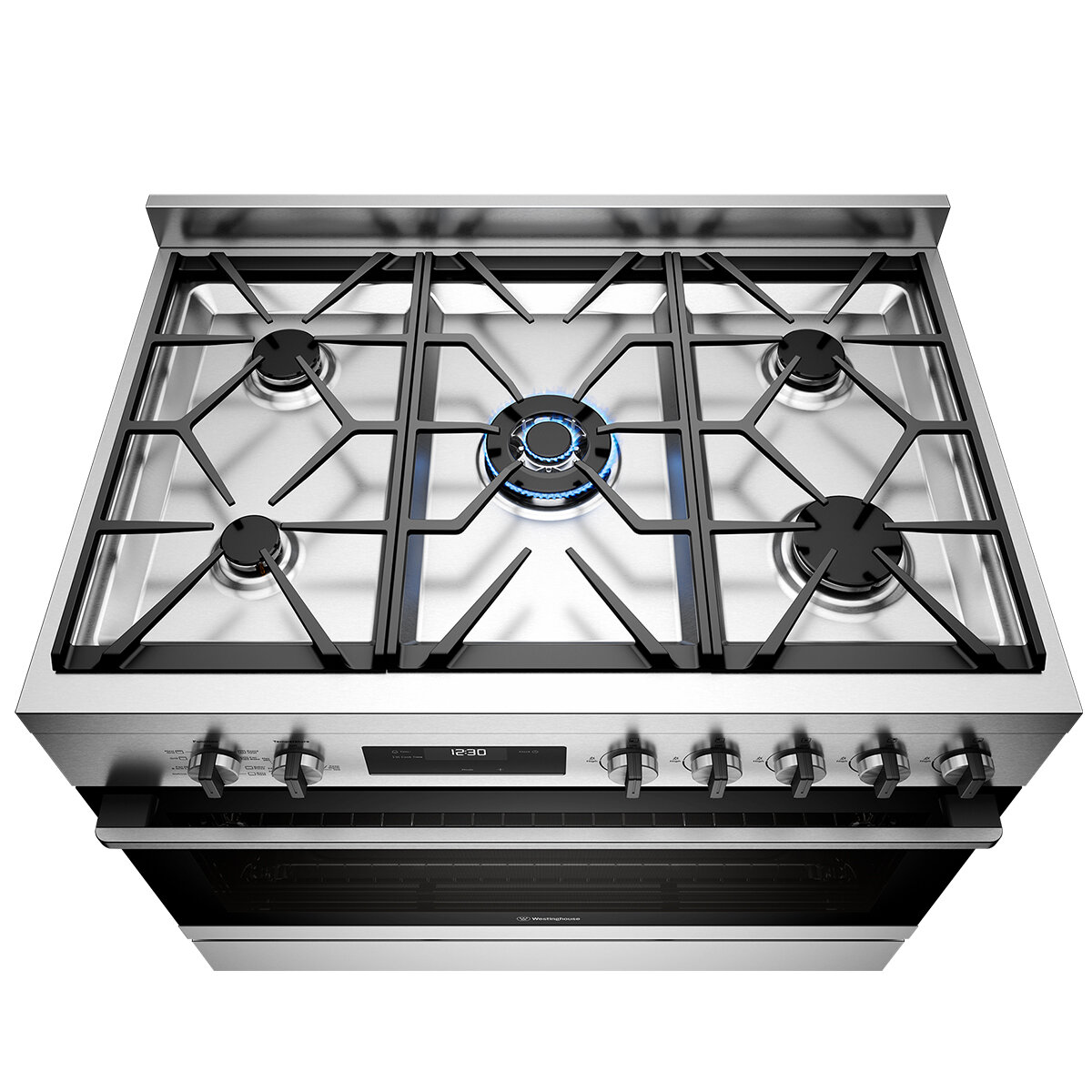 Westinghouse 90cm Freestanding Cooker Dual Fuel WFE9515SD