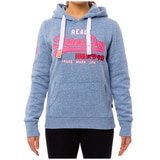 Superdry Women's Hoodie - Blue Snowy